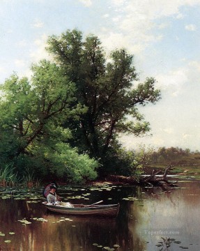 Alfred Thompson Bricher Painting - Drifting Alfred Thompson Bricher